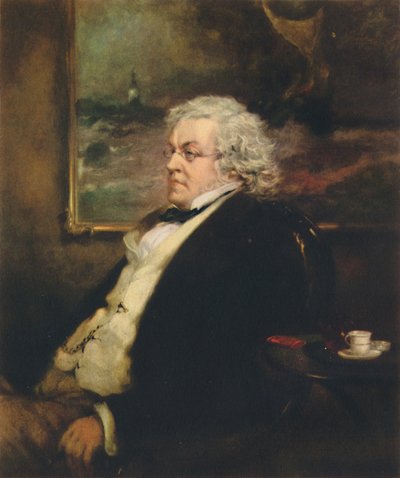 William Makepeace Thackeray 1811-1863, c1850, 1942 da Sir John Gilbert