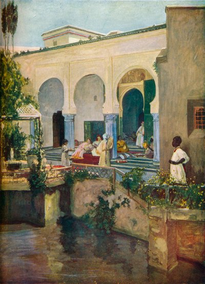 Interno di un harem moresco da Sir John Lavery