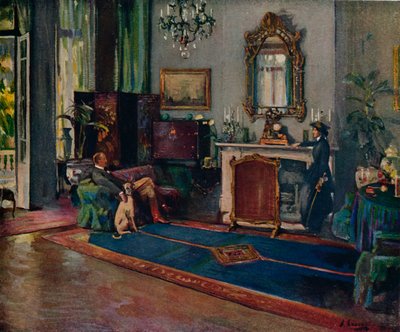Il levriero da Sir John Lavery