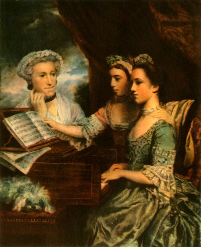 La signora Paine e le sue figlie da Sir Joshua Reynolds