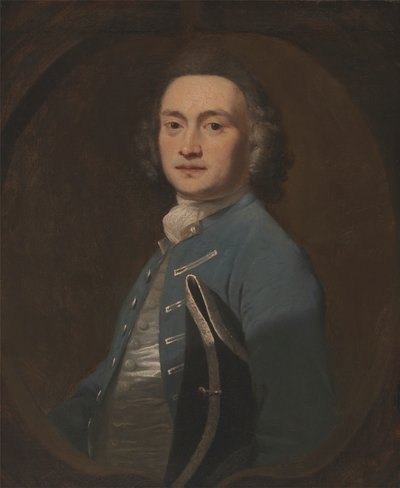 Un uomo sconosciuto da Sir Joshua Reynolds RA