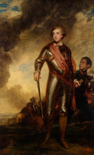 Charles Stanhope, terzo conte di Harrington e Marcus Richard Fitzroy Thomas da Sir Joshua Reynolds RA