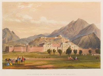 Bala Hissar e Palazzo dello Shah, Kabul da Sir Keith A. Jackson