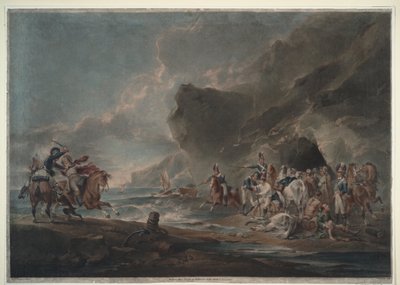 Contrabbandieri sconfitti, 1795-1798 da Sir Peter Francis Bourgeois