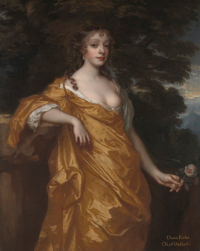 Diana Kirke, poi contessa di Oxford da Sir Peter Lely
