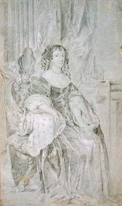Ritratto di Caterina di Braganza 1638-1705, 1670s da Sir Peter Lely