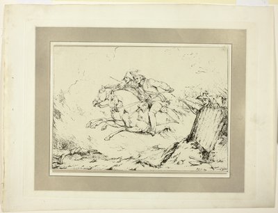 Carica, dal primo numero di Specimens of Polyautography da Sir Robert Ker Porter