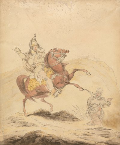 Un dragone francese da Sir Robert Kerr Porter