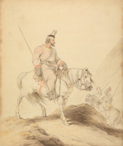 Un cosacco degli Urali da Sir Robert Kerr Porter