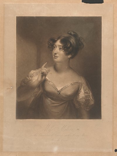 Miss Mellon nel ruolo di Voltante in The Honey Moon da Sir William Beechey
