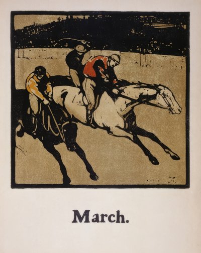 Corsa di cavalli da Sir William Nicholson