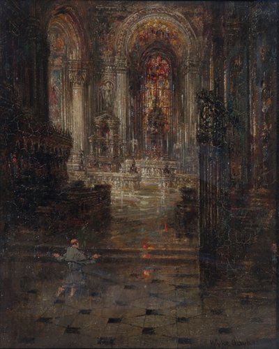 Interno della cattedrale da Sir Wyke Bayliss