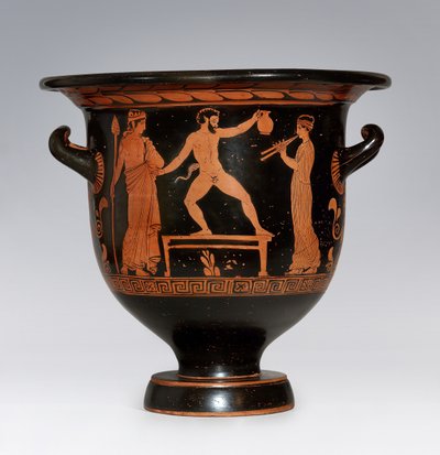 Satiro danzante Apulian Krater, ca 420-410 a.C. da Sisyphus Painter