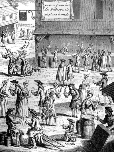 Fiera della coppa e della palla, durante il regno di Luigi XIV, Francia, XVII secolo 1882-1884 da Smeeton