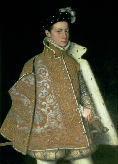 Alessandro Farnese (1546-92), futuro Governatore dei Paesi Bassi (1578-86), figlio di Margherita di Parma (1522-86) e Ottavio Farnese, Duca di Parma (1520-86), c.1561 da Sofonisba Anguissola
