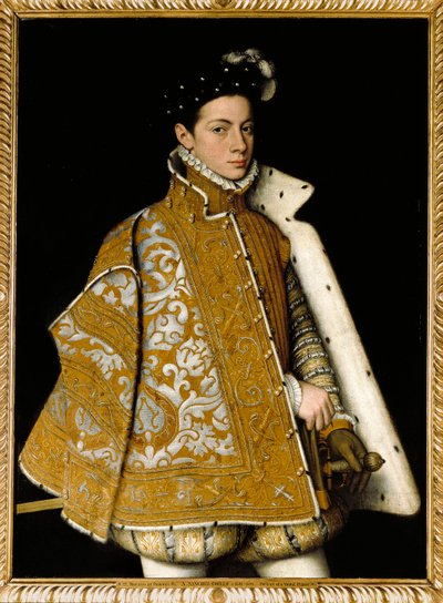 Ritratto di Alessandro Farnese da Sofonisba Anguissola