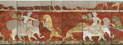 Arte sogdiana: Affresco dalla Sala Rossa del Palazzo di Varakhsha da Sogdian Sogdian