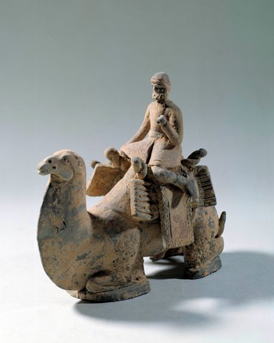 Civiltà sogdiana: cammello e trasporto della seta da Sogdian Sogdian