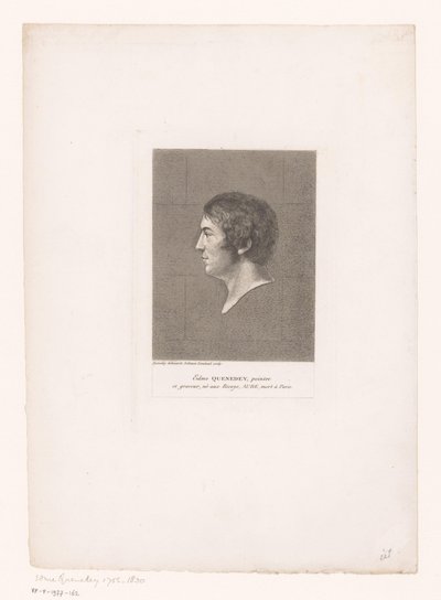 Ritratto di Edme Quenedey da Soliman Lieutaud