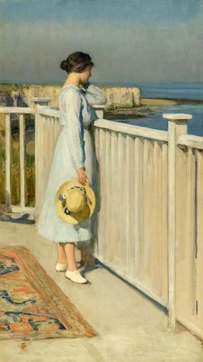Dal tetto del mio studio da Solomon Joseph Solomon