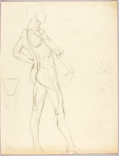 Studio anatomico da Solon H. Borglum