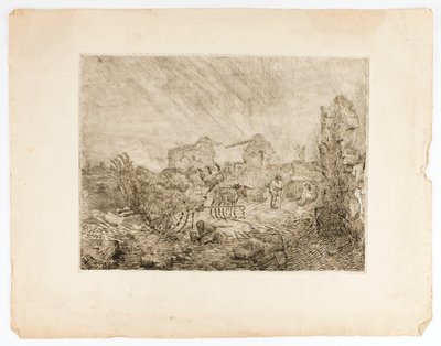Carretto e rovine da Solon H. Borglum