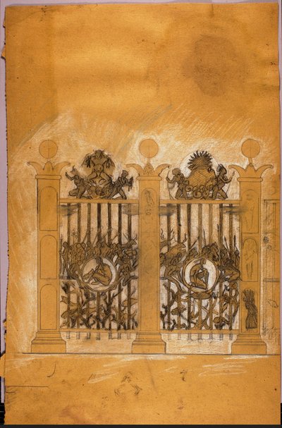 Grill della Società Geografica da Solon H. Borglum