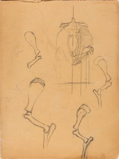 Libro di schizzi da Solon H. Borglum