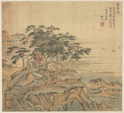 Picco di Yutai (Picco della Terrazza di Giada) da Song Xu