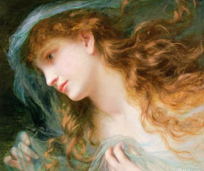 Testa di una ninfa da Sophie Gengembre Anderson