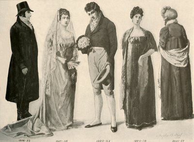 Abbigliamento dal 1800 al 1808 da Sophie B. Steel