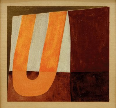 Composizione a forma di U da Sophie Taeuber Arp