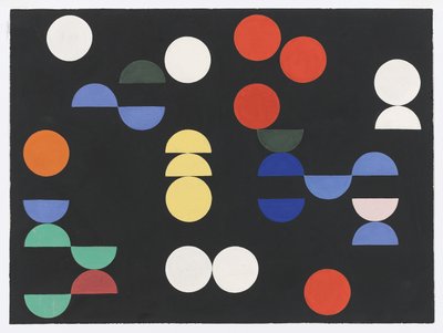 Composizione con cerchi e semicircoli da Sophie Taeuber Arp