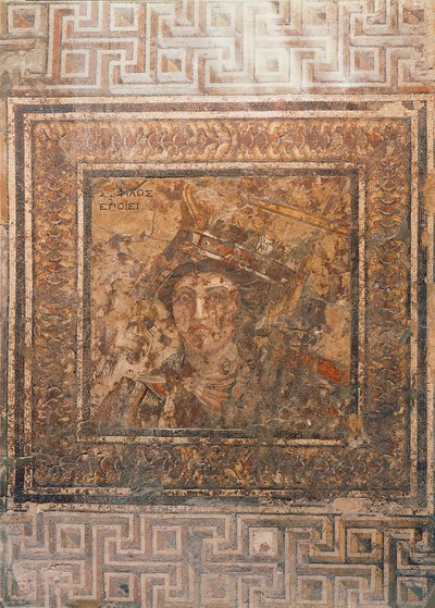 Personificazione della città di Alessandria (mosaico) da Sophilos