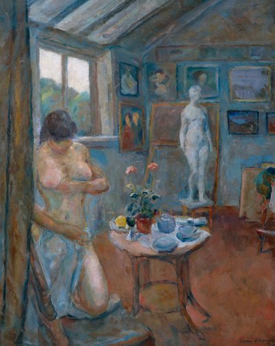 Interno dello studio da Soren Onsager