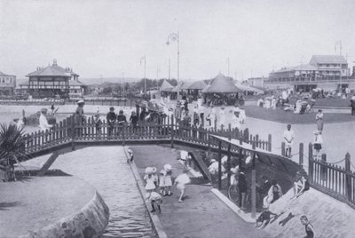 Ponte sullo Stagno dei Bambini, Ocean Beach, Durban da South African Photographer