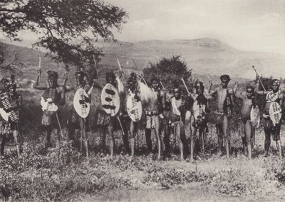 Guerrieri Kafir da South African Photographer