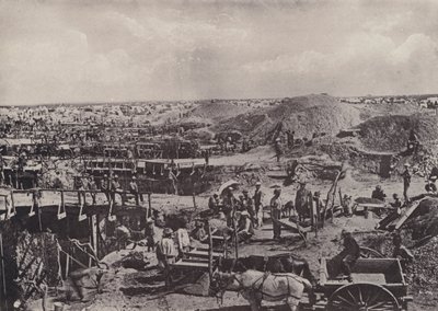 Scene dei vecchi tempi, Smistamento a secco nel 1872 da South African Photographer