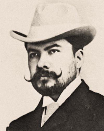 Ritratto di Rubén Darío da South American School