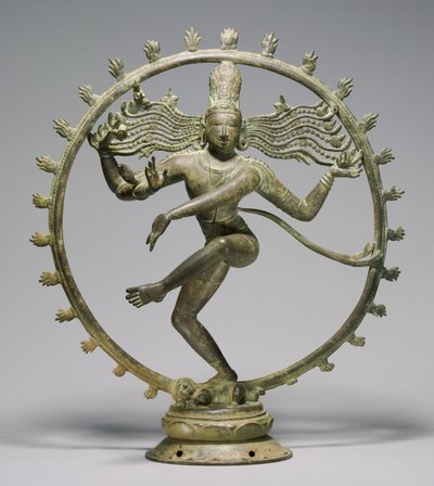Shiva come Signore della Danza (Nataraja) da South Indian School