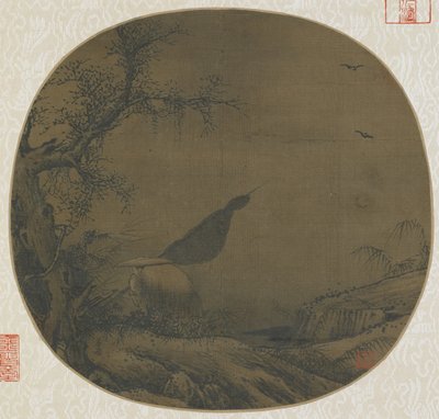 Pescatore di ritorno coperto di neve, fine XII-inizio XIII secolo da Southern Song Dynasty Chinese School