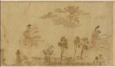 Ninfa del fiume Luo, metà XII a metà XIII secolo da Southern Song Dynasty Chinese School