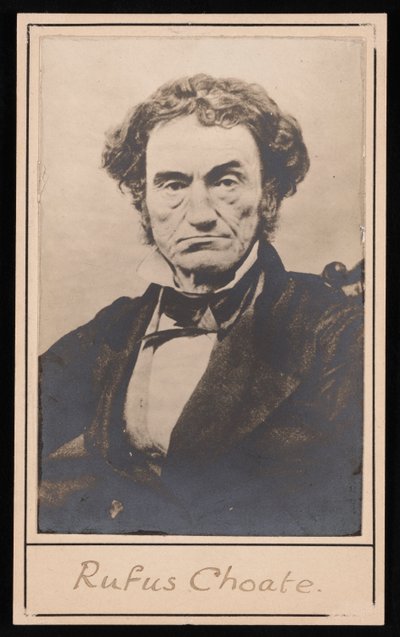 Ritratto di Rufus Choate da Southworth and Hawes