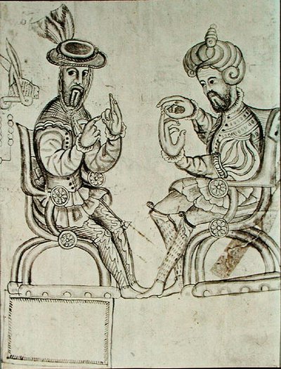 Copia facsimile di una pagina del codice Yanhuitlan da Spanish Colonial (after)
