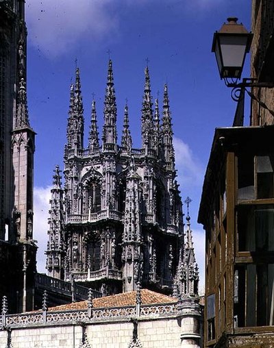 La Lanterna (cimborio) probabilmente progettata da Juan de Langres (fl.c.1522-40) costruita da Felipe Vigarny e Juan de Vallejo (fl.c.1518-69) completata nel 1568 da Spanish Colonial
