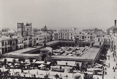Cadice: Plaza de Abastos (foto in b/n) da Spanish Photographer