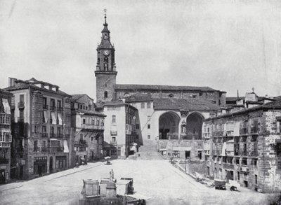 Plaza De La Constitucion, Vitoria (foto b/n) da Spanish Photographer