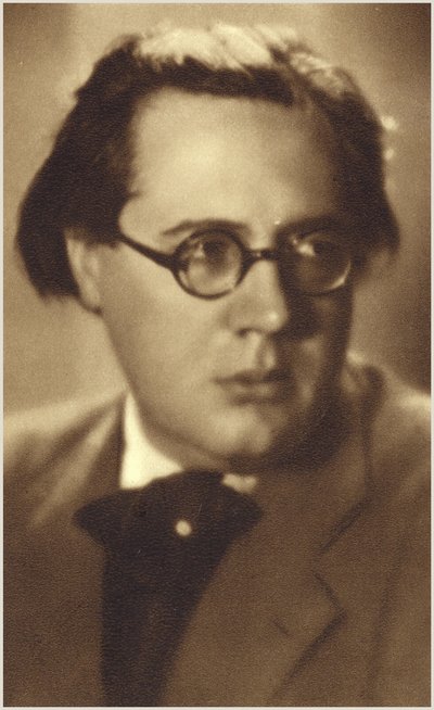Ritratto di Andres Segovia (foto b/n) da Spanish Photographer