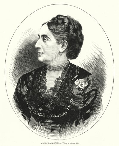 Adelaide Ristori, attrice italiana da Spanish School