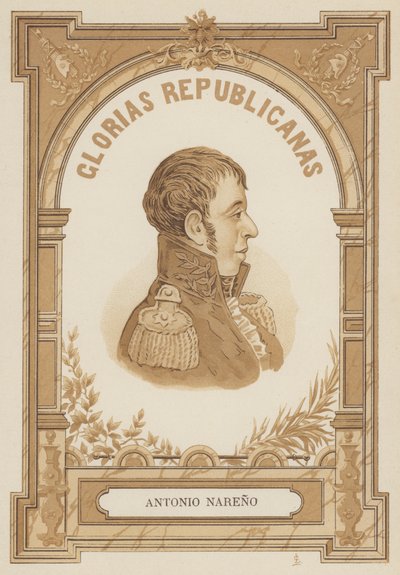 Antonio Narino, leader militare e politico colombiano da Spanish School